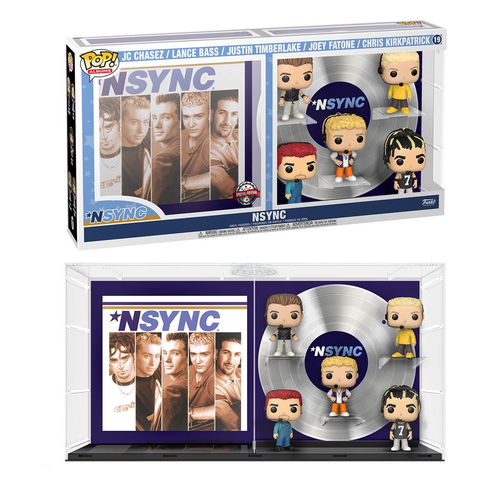 NSYNC POP! Albums Vinyl Figure 5-Pack NSYNC 9 cm