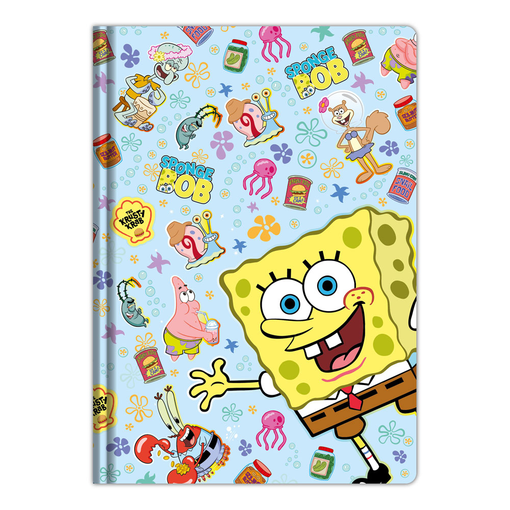 SpongeBob A5 Casebound Notebook Icons Case (6)