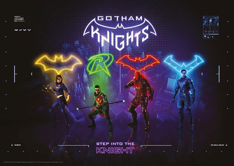 DC Comics Art Print Gotham Knights Limited Edition 42 x 30 cm