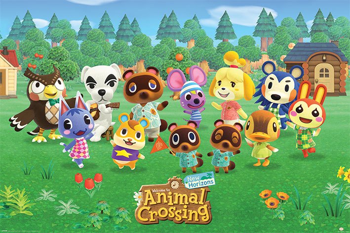 Animal Crossing Poster Pack Lineup 61 x 91 cm (5)