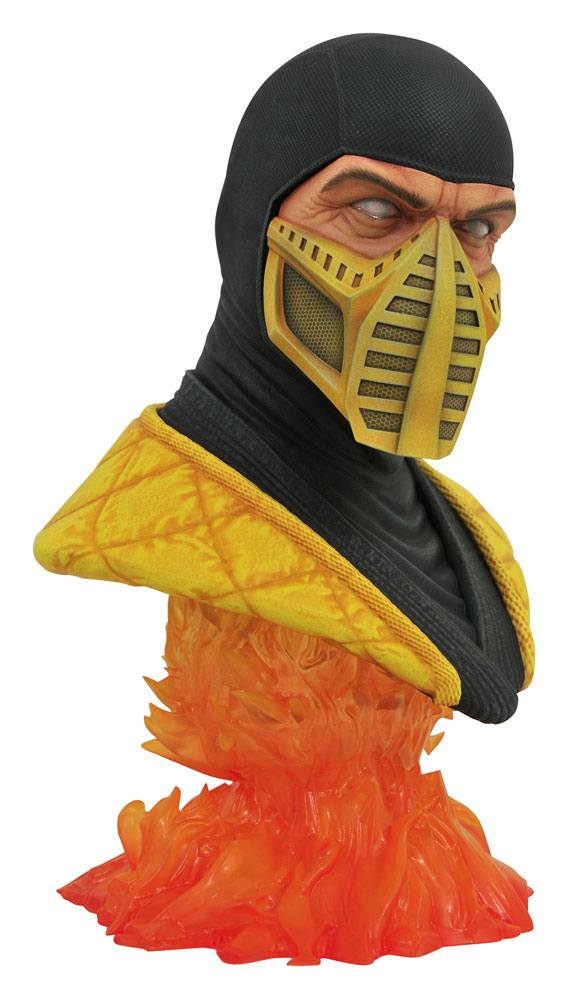 Mortal Kombat Legends in 3D Bust 1/2 Scorpion 25 cm