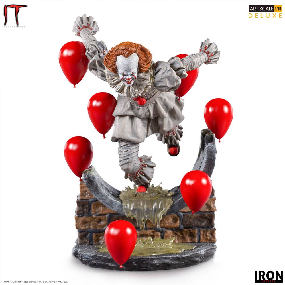 It Chapter Two Deluxe Art Scale Statue 1/10 Pennywise 21 cm - Damaged packaging