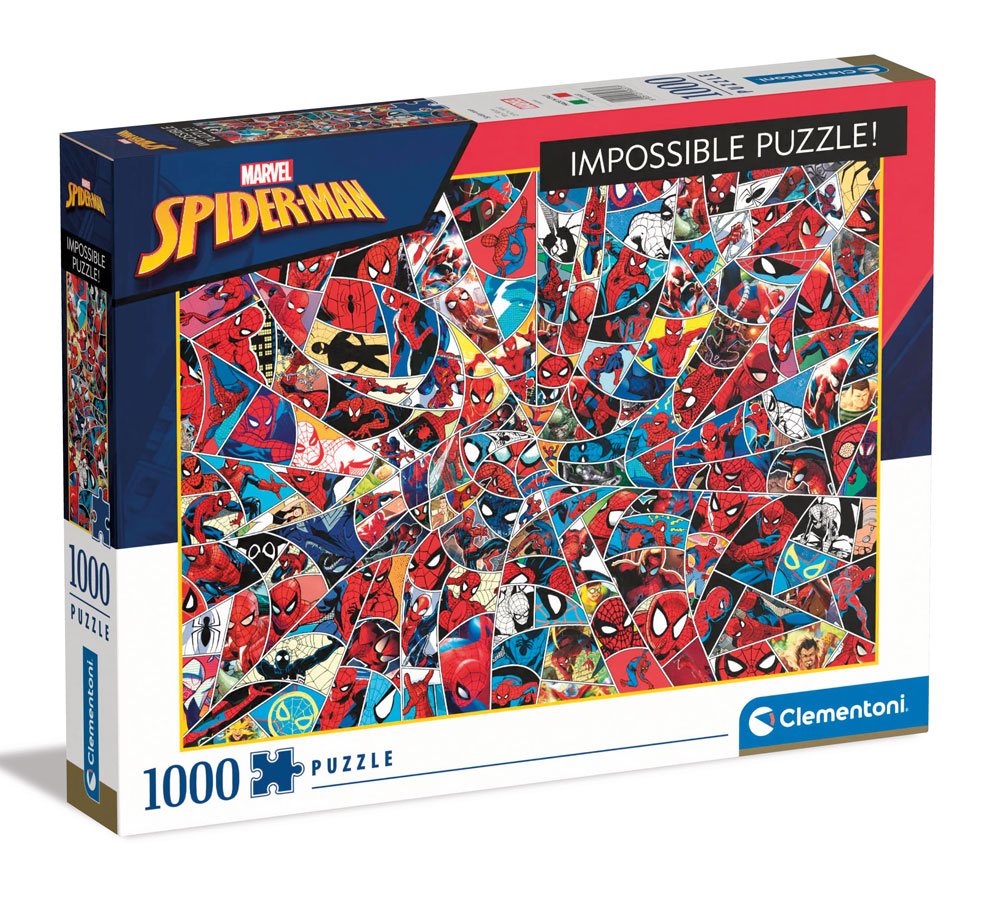 Marvel Impossible Jigsaw Puzzle Spider-Man (1000 pieces) - Severely damaged packaging