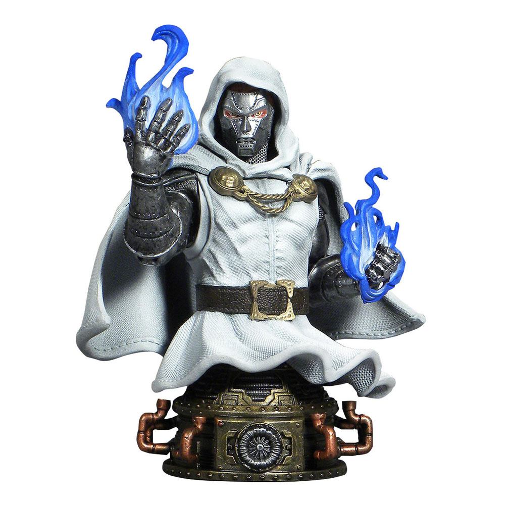 Marvel Bust Doctor Doom White Armor DCD 40th Anniversary Previews Exclusive 15 cm