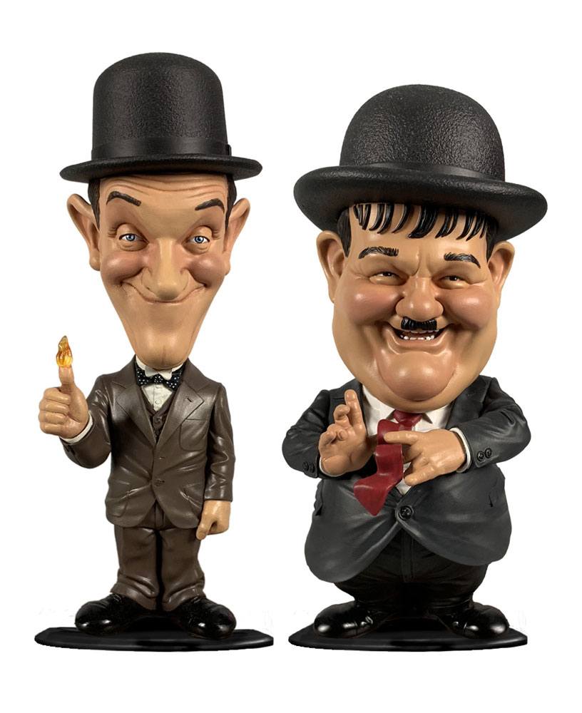 Laurel and Hardy Mini Bobble-Head 2-Pack Suits 8 cm