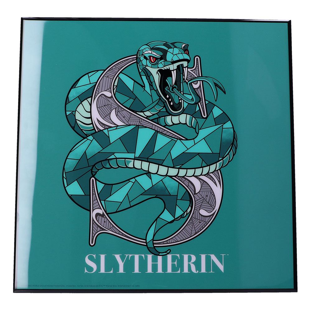Harry Potter Crystal Clear Picture Slytherin 32 x 32 cm