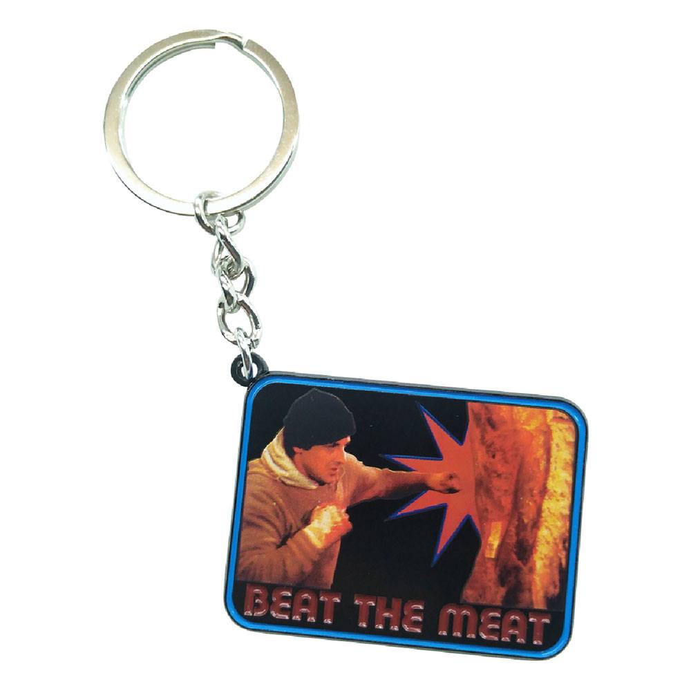 Rocky Metal Keychain Beat the Meat Limited Edition