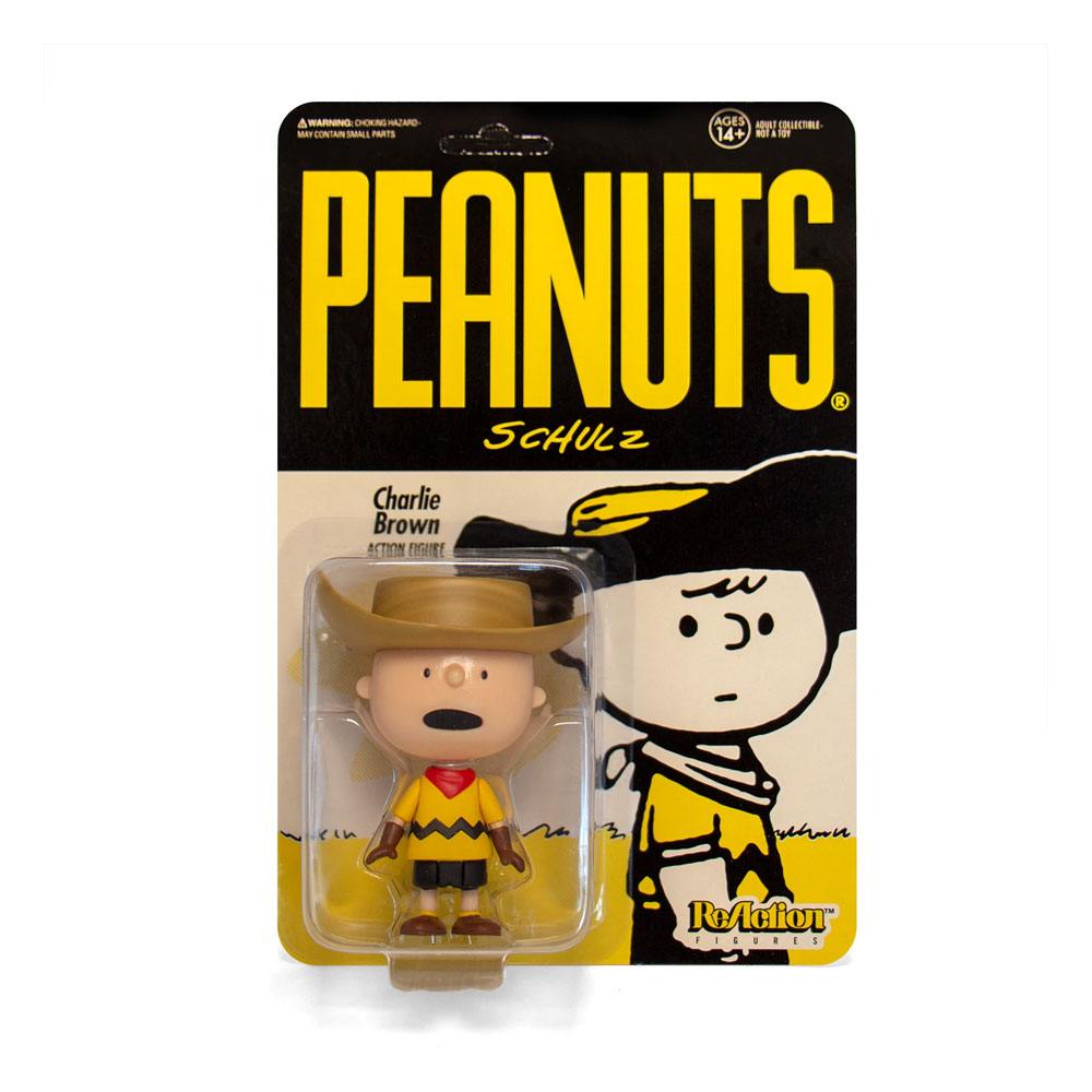 Peanuts ReAction Action Figure Cowboy Charlie Brown 10 cm