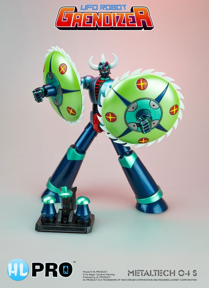 UFO Robot Grendizer Diecast Action Figure Metaltech 04 Super (Metallic Application) 17 cm