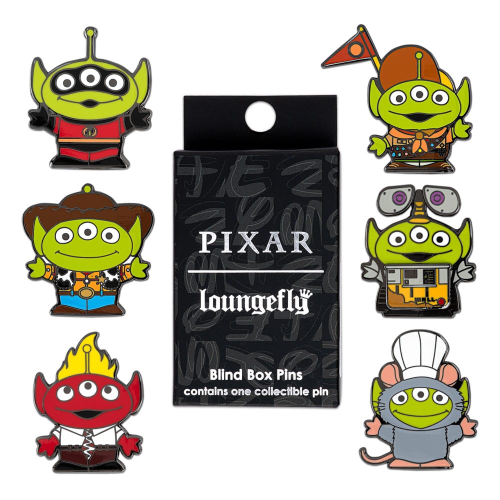 Pixar Loungefly POP! Enamel Pins Aliens 3 cm Assortment (12)