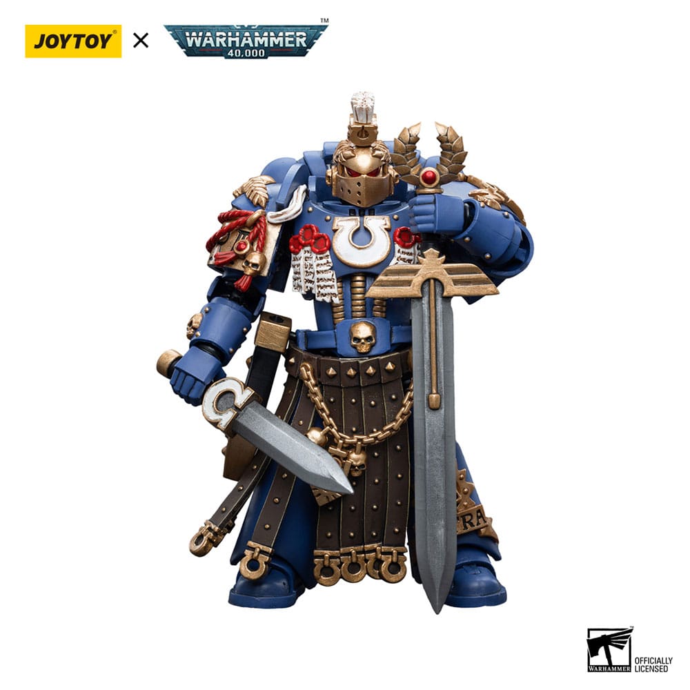 Warhammer 40k Action Figure 1-18 Ultramarines Honour Guard Chapter Champion 12 cm