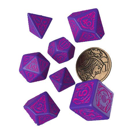 The Witcher Dice Set Yennefer The Obsidian Star (7)