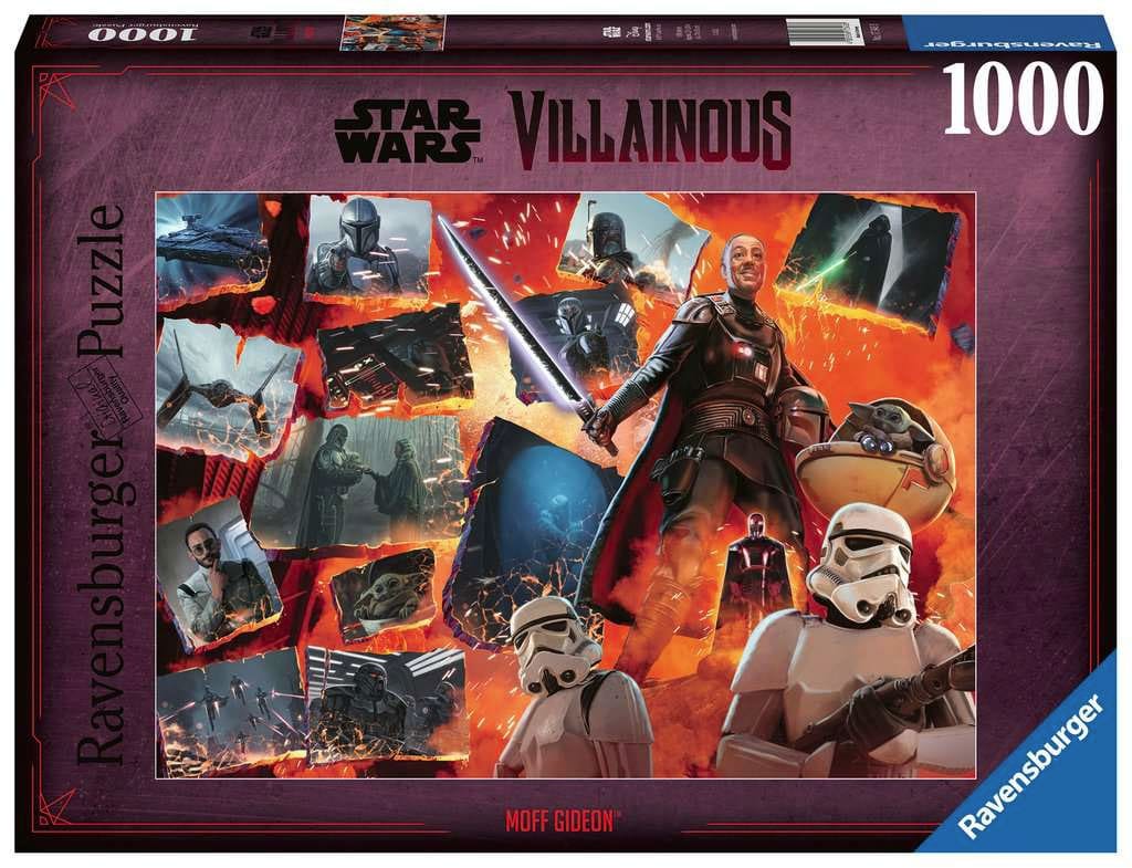 Star Wars Villainous Jigsaw Puzzle Moff Gideon (1000 pieces) Damaged packaging