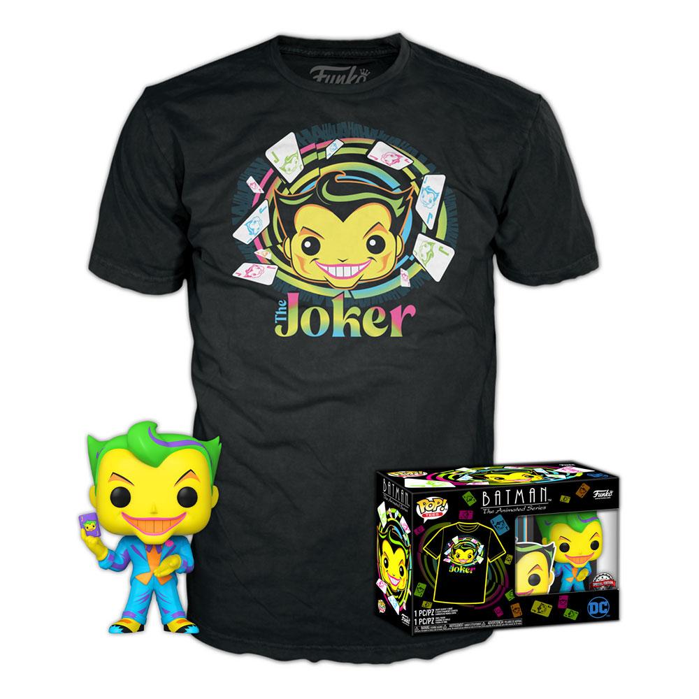 DC Comics POP! & Tee Box Joker (BKLT) Size M