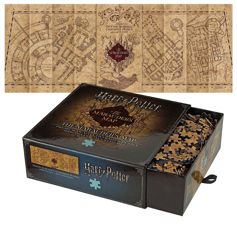 Harry Potter Jigsaw Puzzle The Marauder's Map Cover  - Damaged packaging