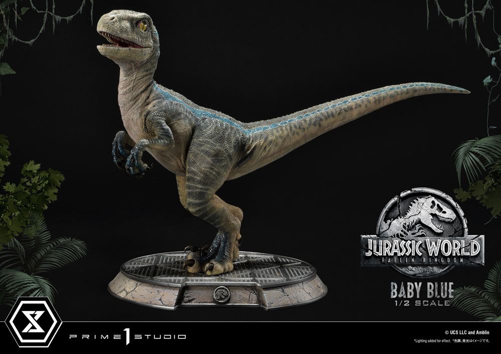 Jurassic World: Fallen Kingdom Prime Collectibles Statue 1-2 Baby Blue 34 cm