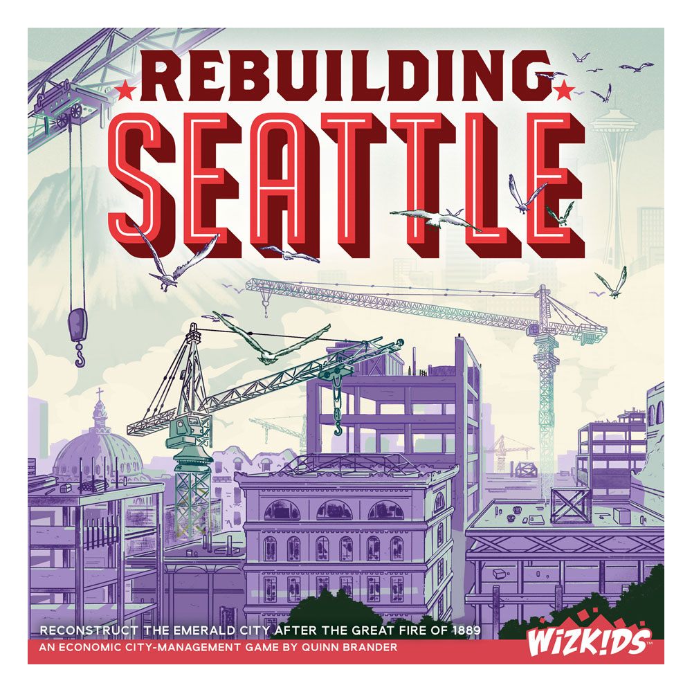 Rebuilding Seattle Strategy Game *English Version*