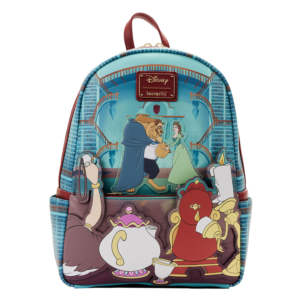 Disney by Loungefly Backpack Beauty and the Beast Library Scene