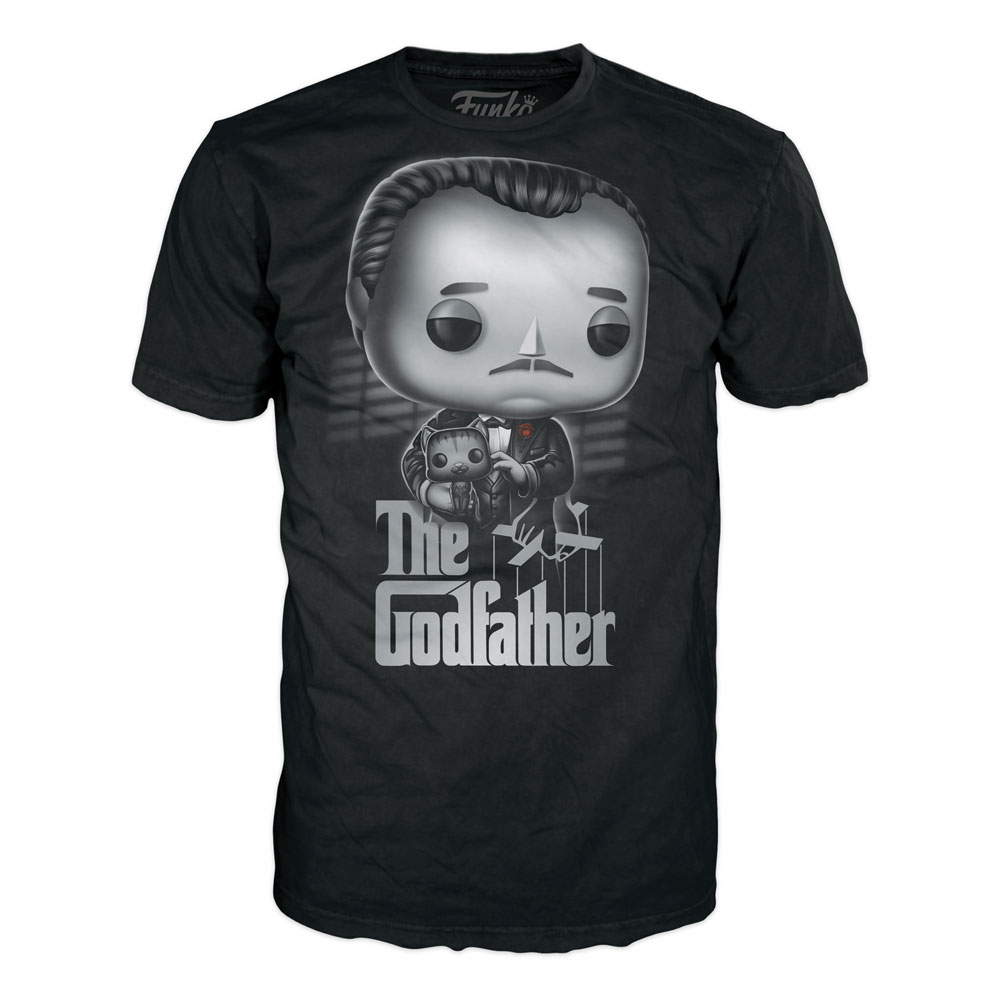 The Godfather Loose POP! Tees T-Shirt Vito & Cat Size M