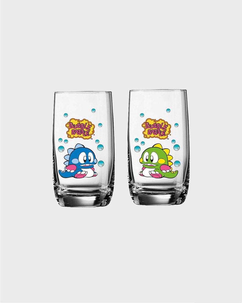 Bubble Bobble Drinking Glass Set Bub & Bob