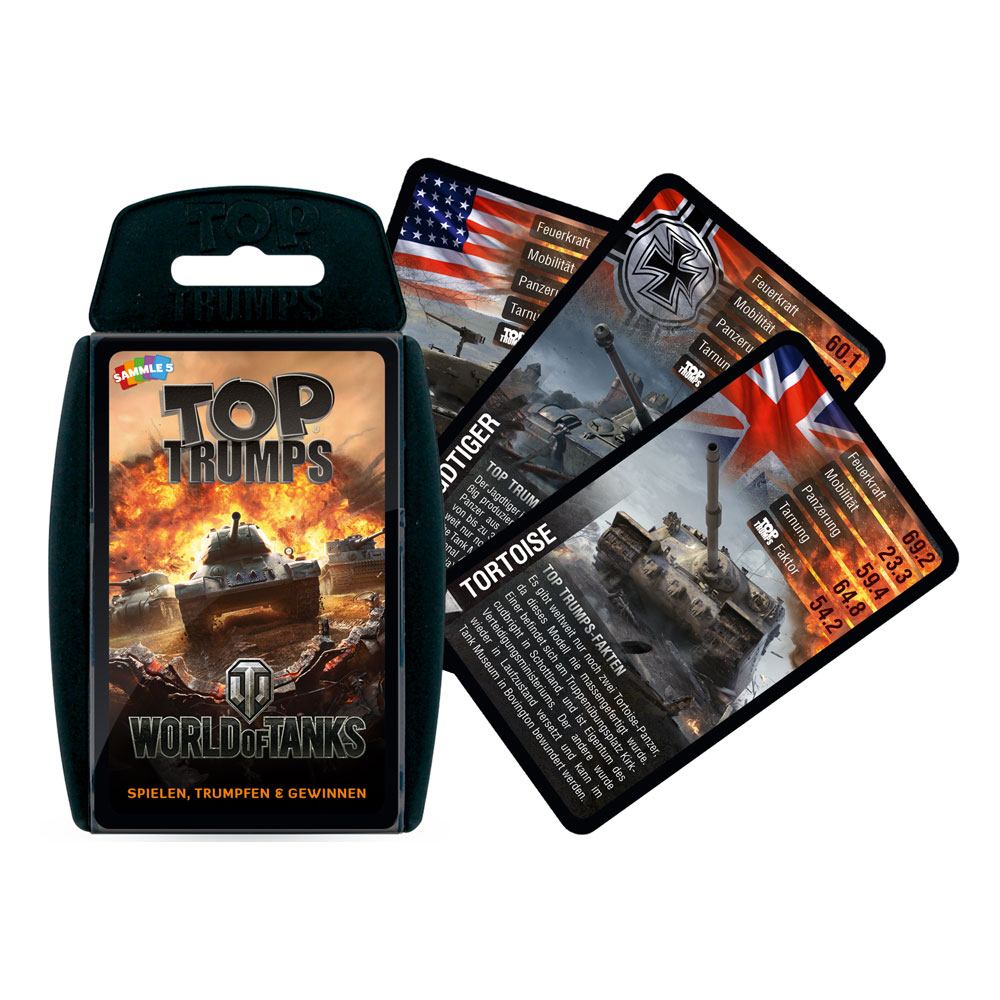 World of Tanks Card Game Top Trumps Quiz Panzer *German Version*