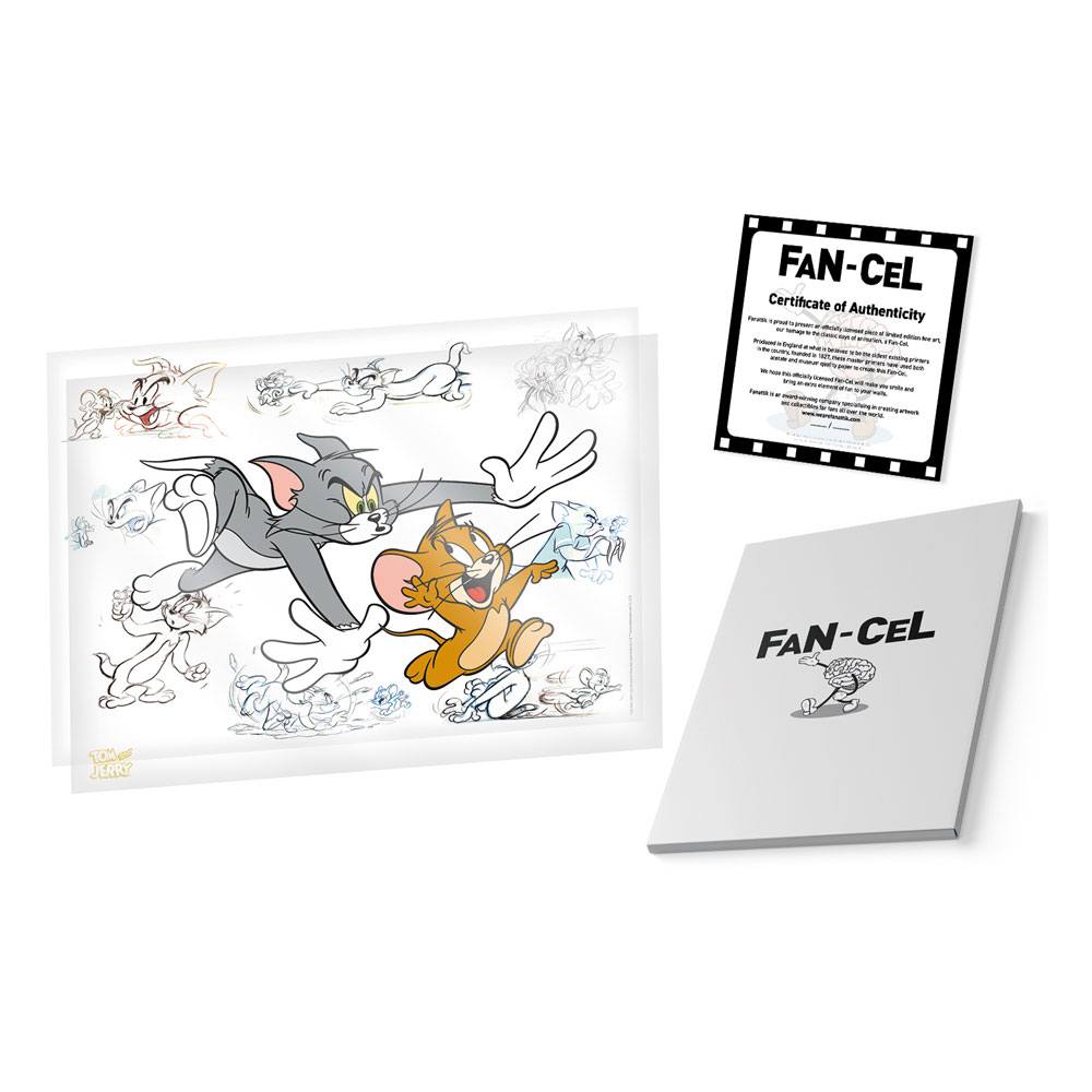 Tom & Jerry Art Print Limited Edition Fan-Cel 36 x 28 cm