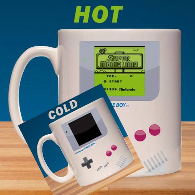 Nintendo Game Boy Heat Change Mug Super Mario Land