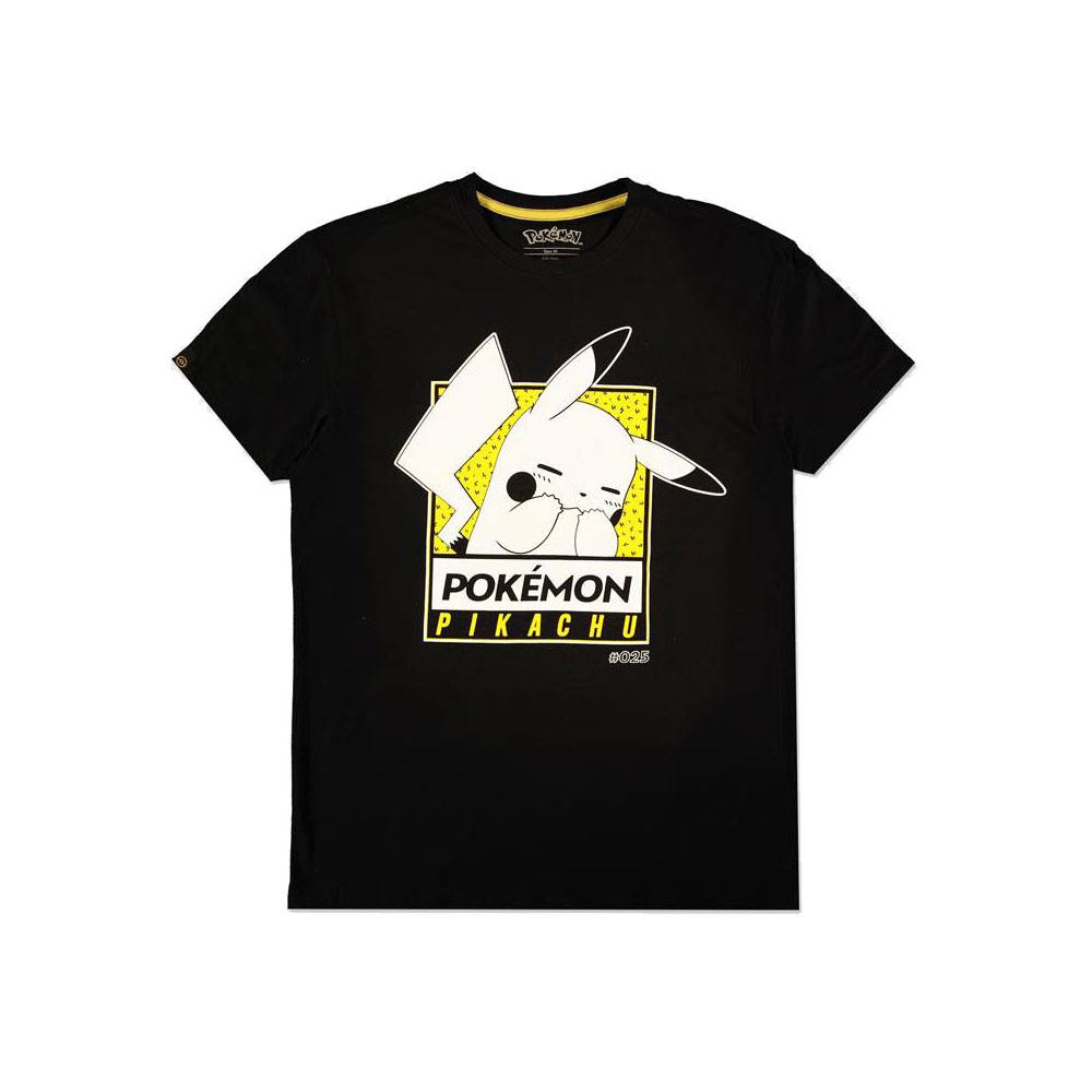 Pokemon - T-Shirt - Pikachu Embarrassed (L)