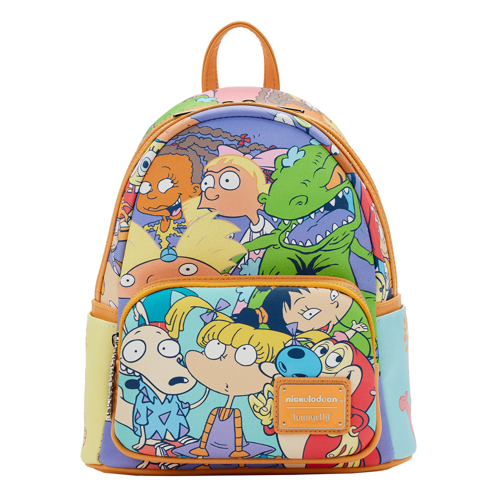 Nickelodeon by Loungefly Backpack Nick 90s Color Block AOP
