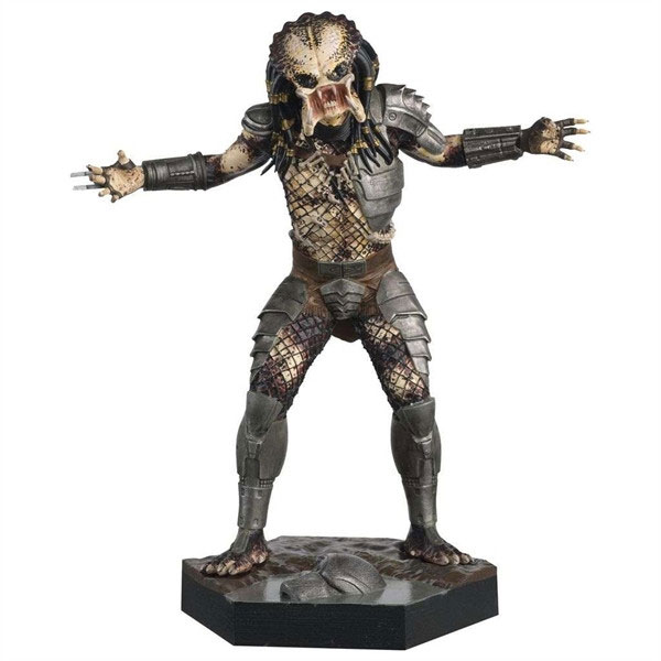 The Alien vs. Predator Collection Statue 1/16 Unmasked Predator 15 cm
