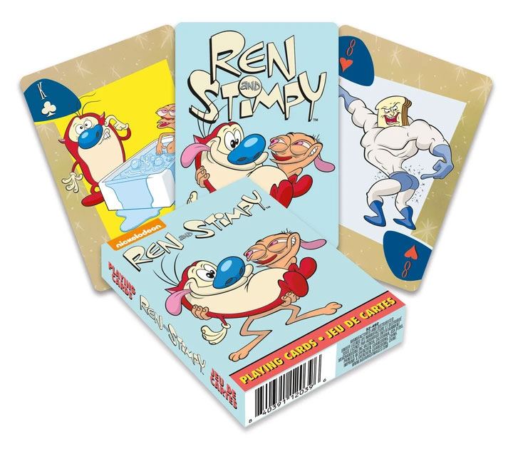 Ren & Stimpy Playing Cards Cartoon