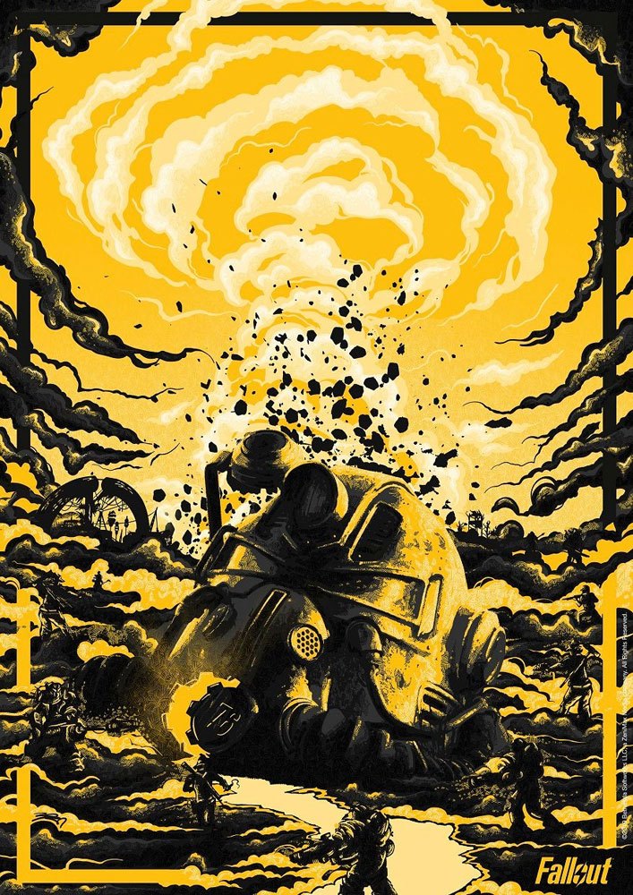 Fallout Art Print Limited Edition 42 x 30 cm