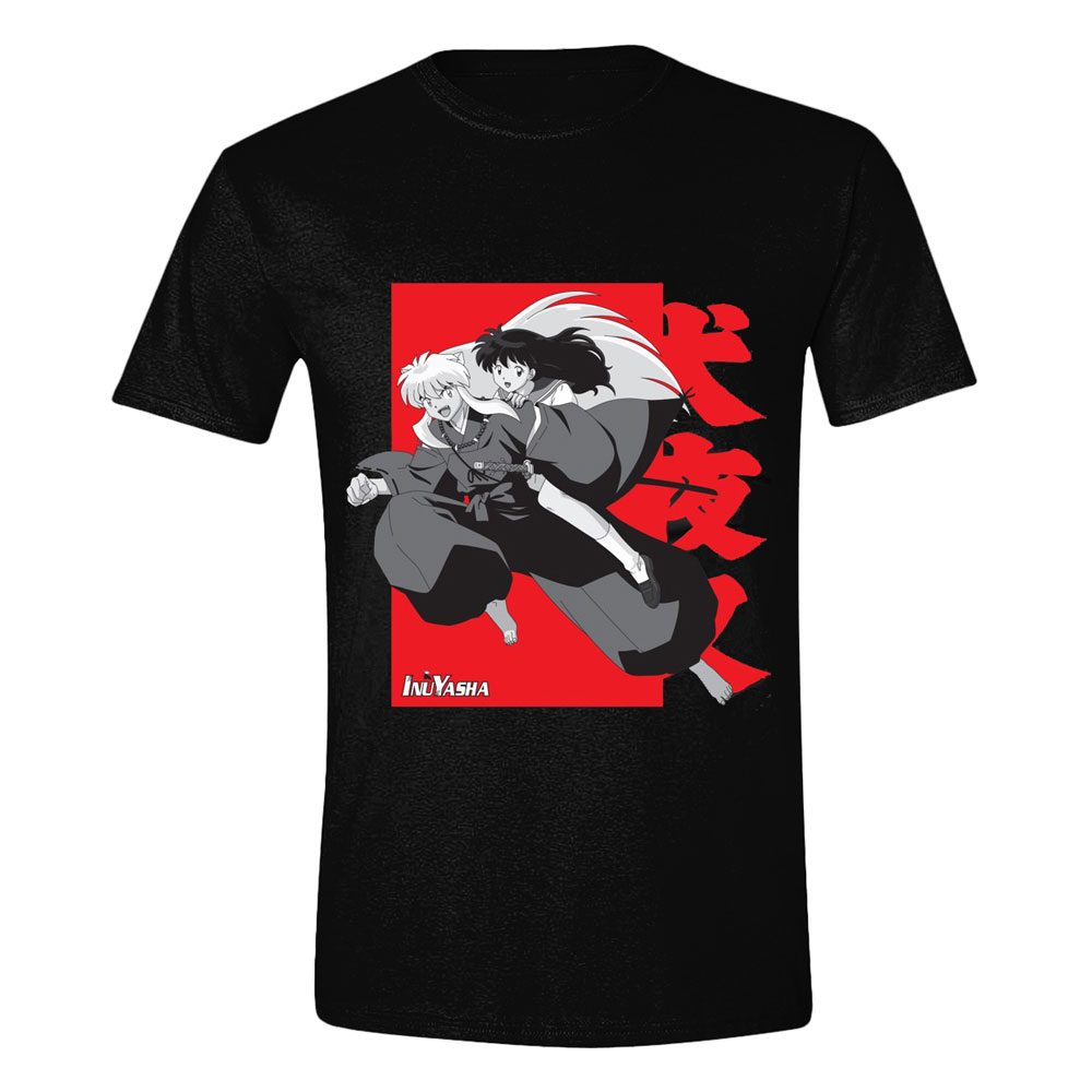 InuYasha T-Shirt Kagome on Inuyasha's Back Size XL