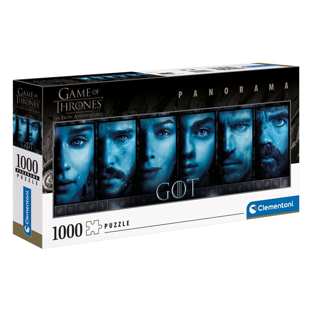 Game of Thrones Panorama Jigsaw Puzzle Faces (1000 pieces)