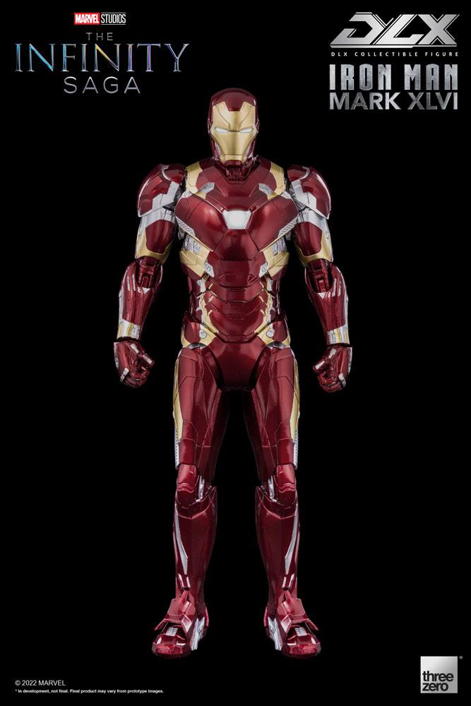 Infinity Saga DLX Action Figure 1-12 Iron Man Mark 46 17 cm