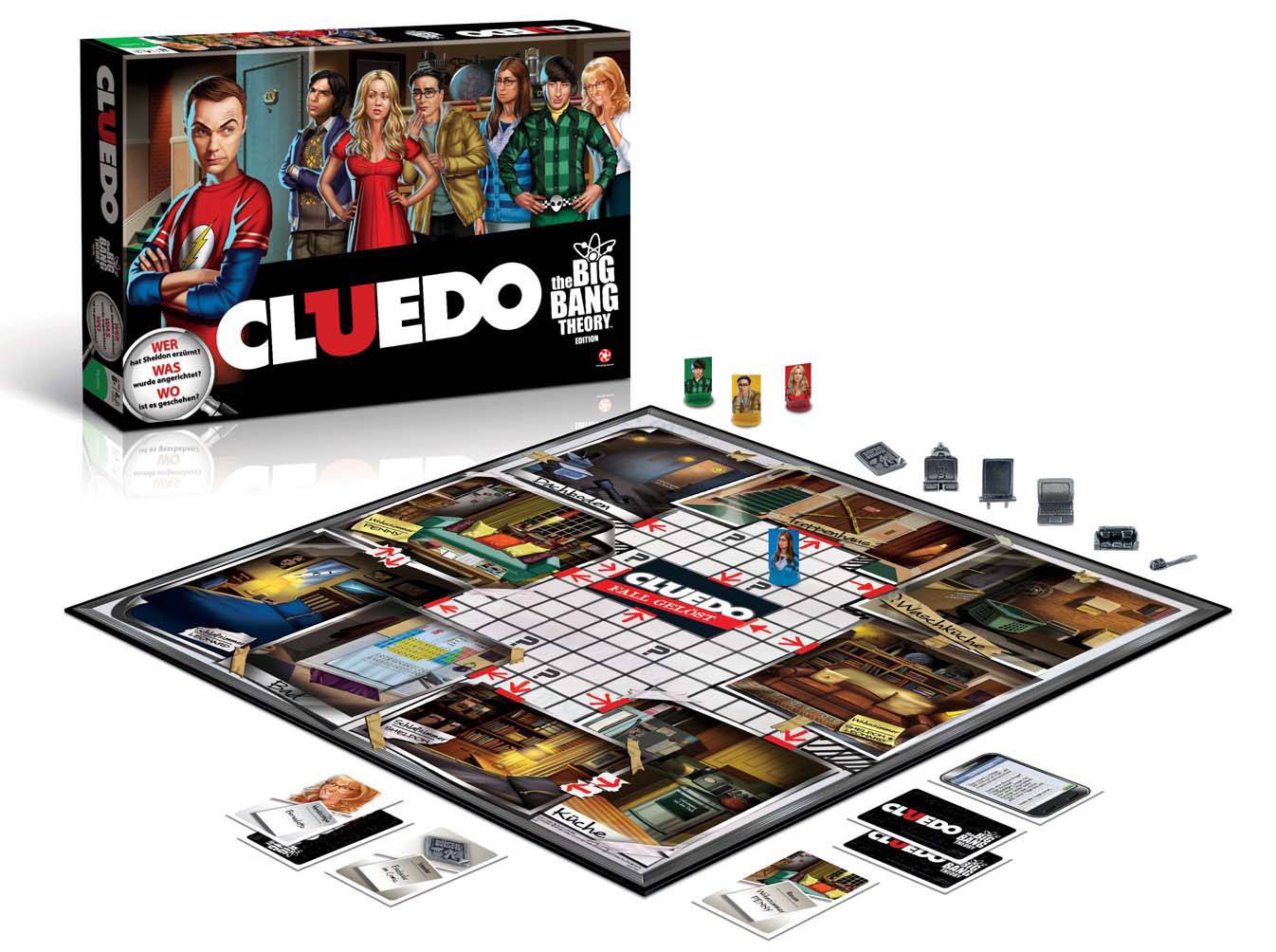 The Big Bang Theory Board Game Cluedo *German Version*
