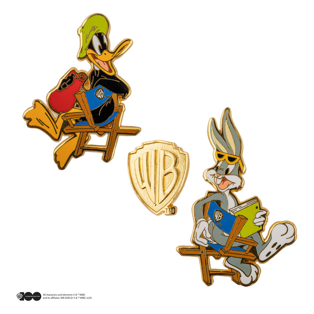 Looney Tunes Pins 2-Pack Bugs Bunny and Daffy Duck at Warner Bros Studio
