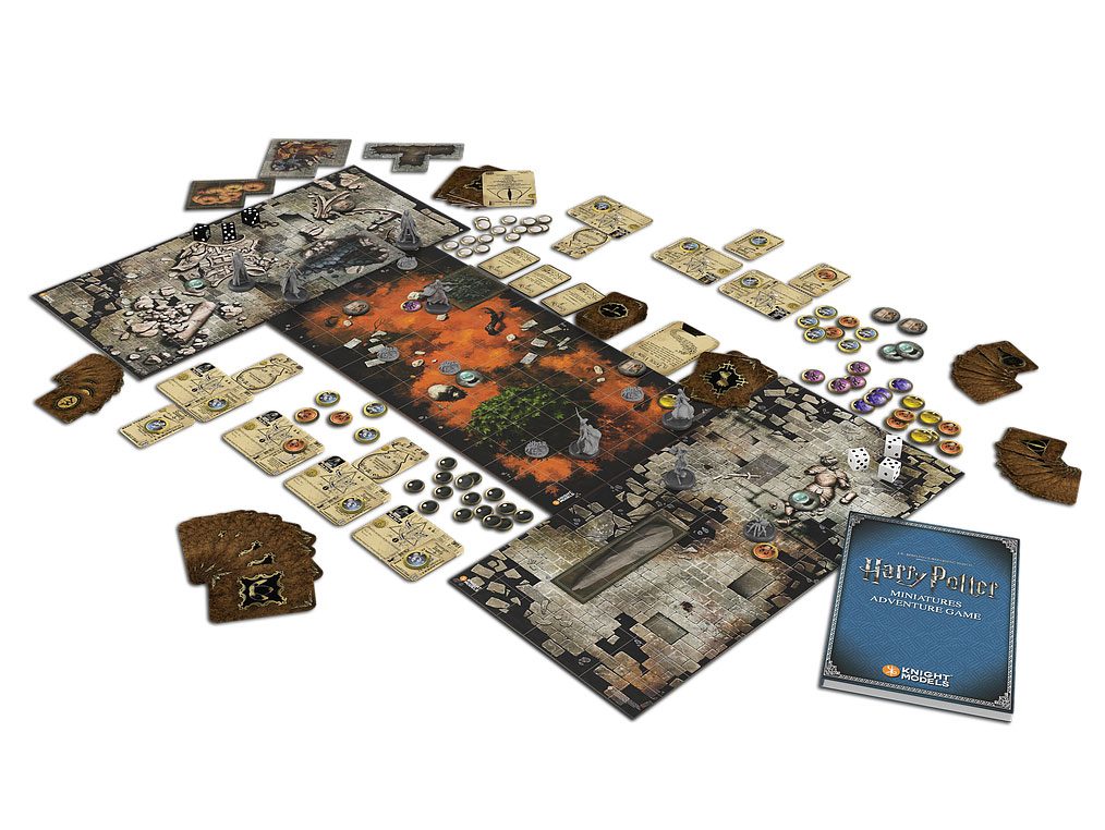 Harry Potter Miniatures Adventure Game *English Version* -- DAMAGES PACKAGING!