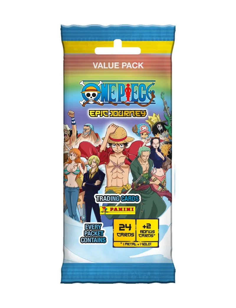 One Piece Trading Cards Epic Journey Value Pack Display (10)