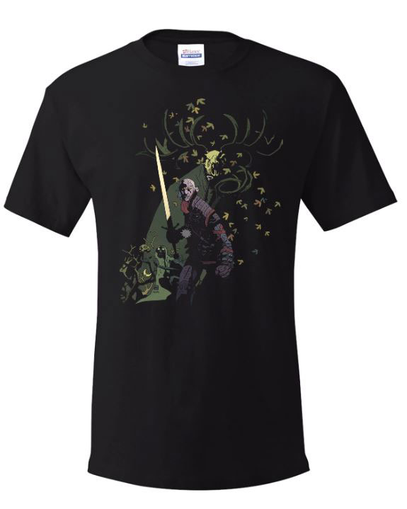 The Witcher T-Shirt Mignola Leshen Size S