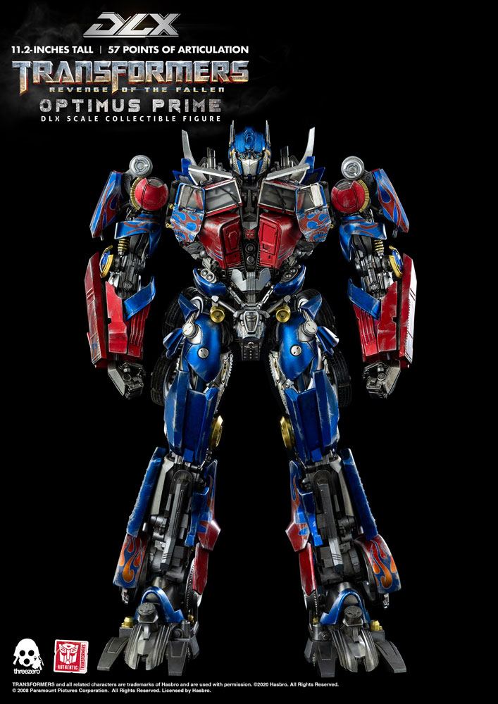 Transformers: Revenge of the Fallen DLX Action Figure 1/6 Optimus Prime 28 cm