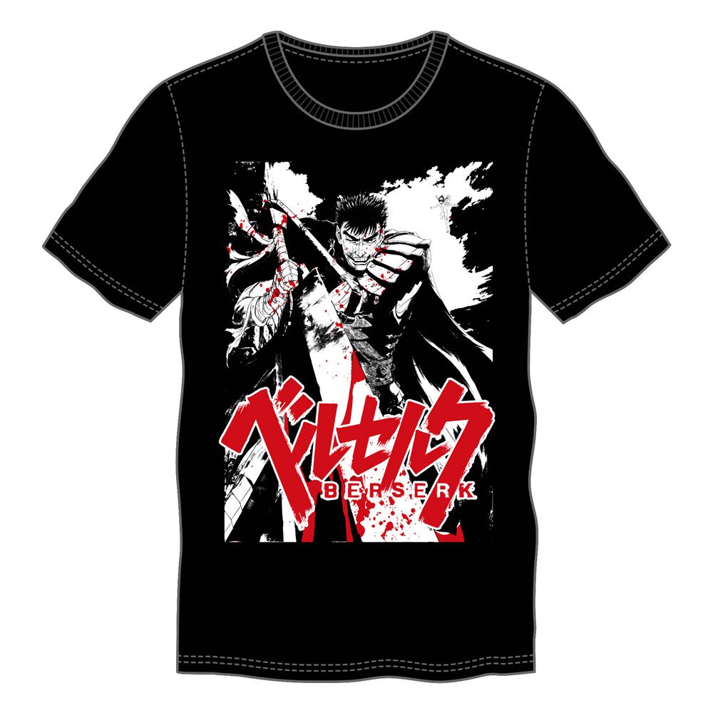 Berserk T-Shirt Guts Kanji Size XL