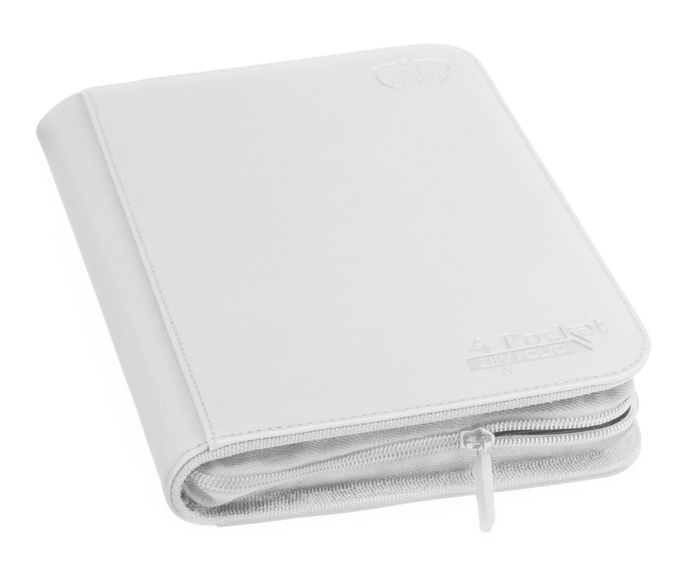 Ultimate Guard Zipfolio 160 - 8-Pocket XenoSkin White