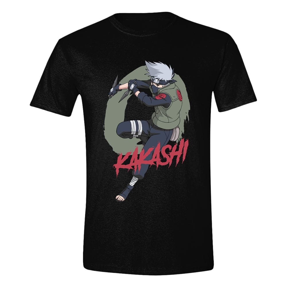 Naruto Shippuden T-Shirt Kakashi Fighting Size S