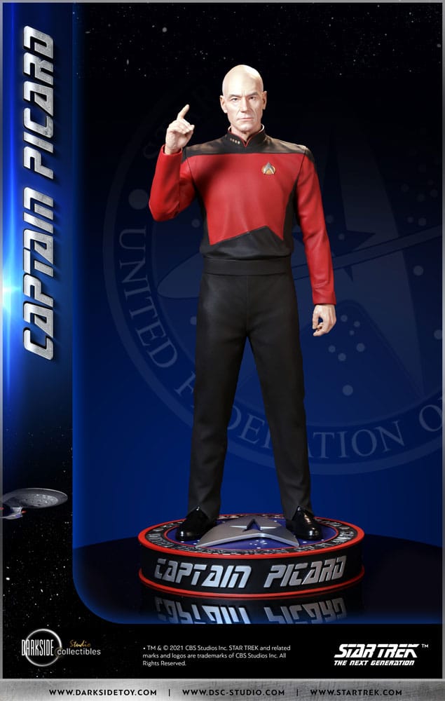 Star Trek The Next Generation Statue 1-3 Captain Jean-Luc Picard 66 cm