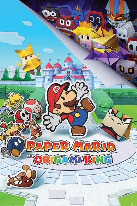 Paper Mario Poster Pack The Origami King 61 x 91 cm (5)