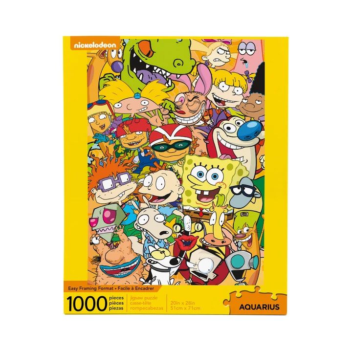 Nickelodeon Jigsaw Puzzle Cast (1000 pieces)