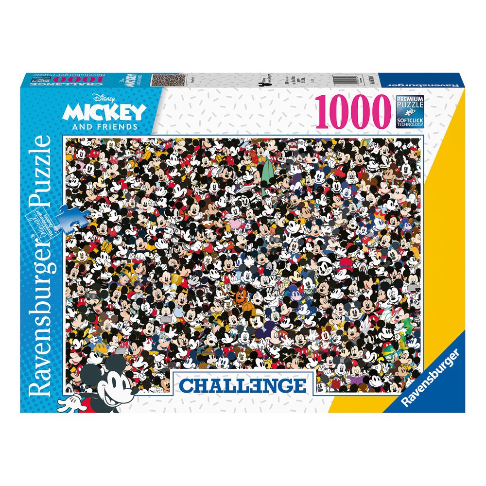 Disney Challenge Jigsaw Puzzle Mickey Mouse (1000 pieces)