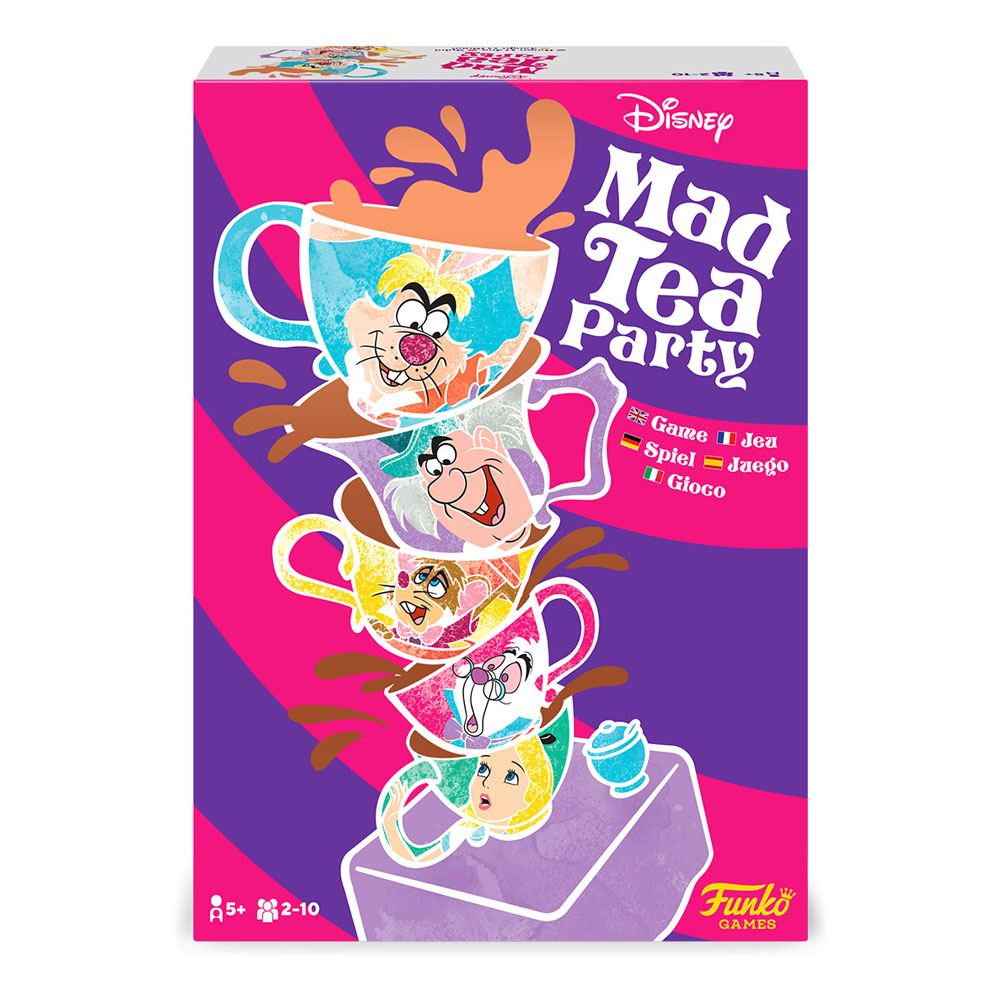 Alice In Wonderland Mad Tea Party Signature Games Card Game *Multilingual*
