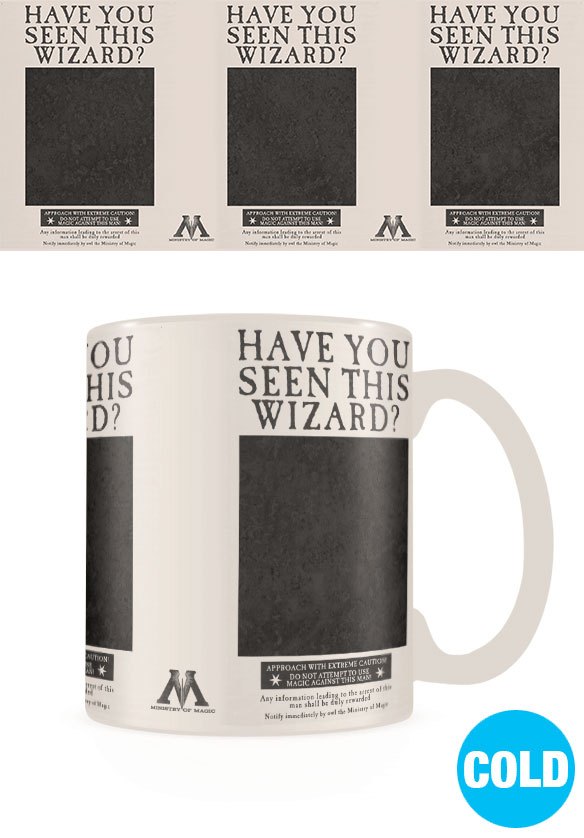 Harry Potter Heat Change Mug Wanted Sirius Black